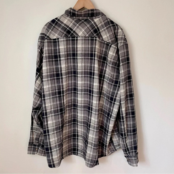 Wrangler Cotton  Plaid Snap Button Down Shirt - Picture 2 of 6